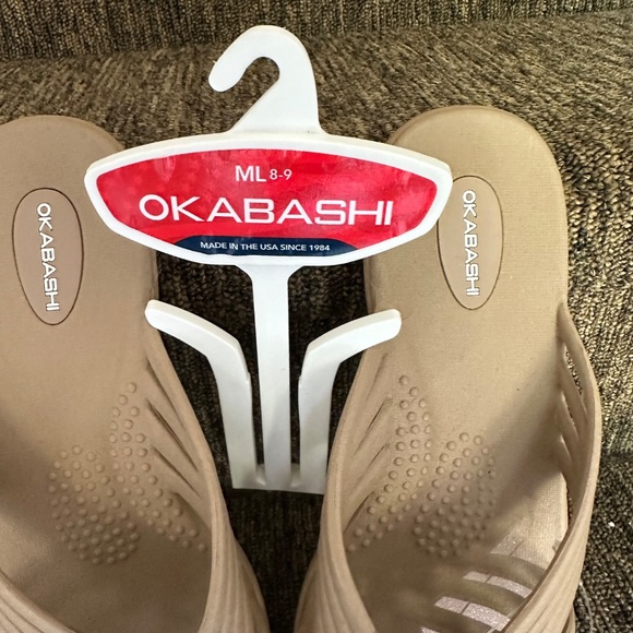 Okabashi Venice Women's Sandals Toffee color. Size ML (8-9) NWT - Picture 6 of 9